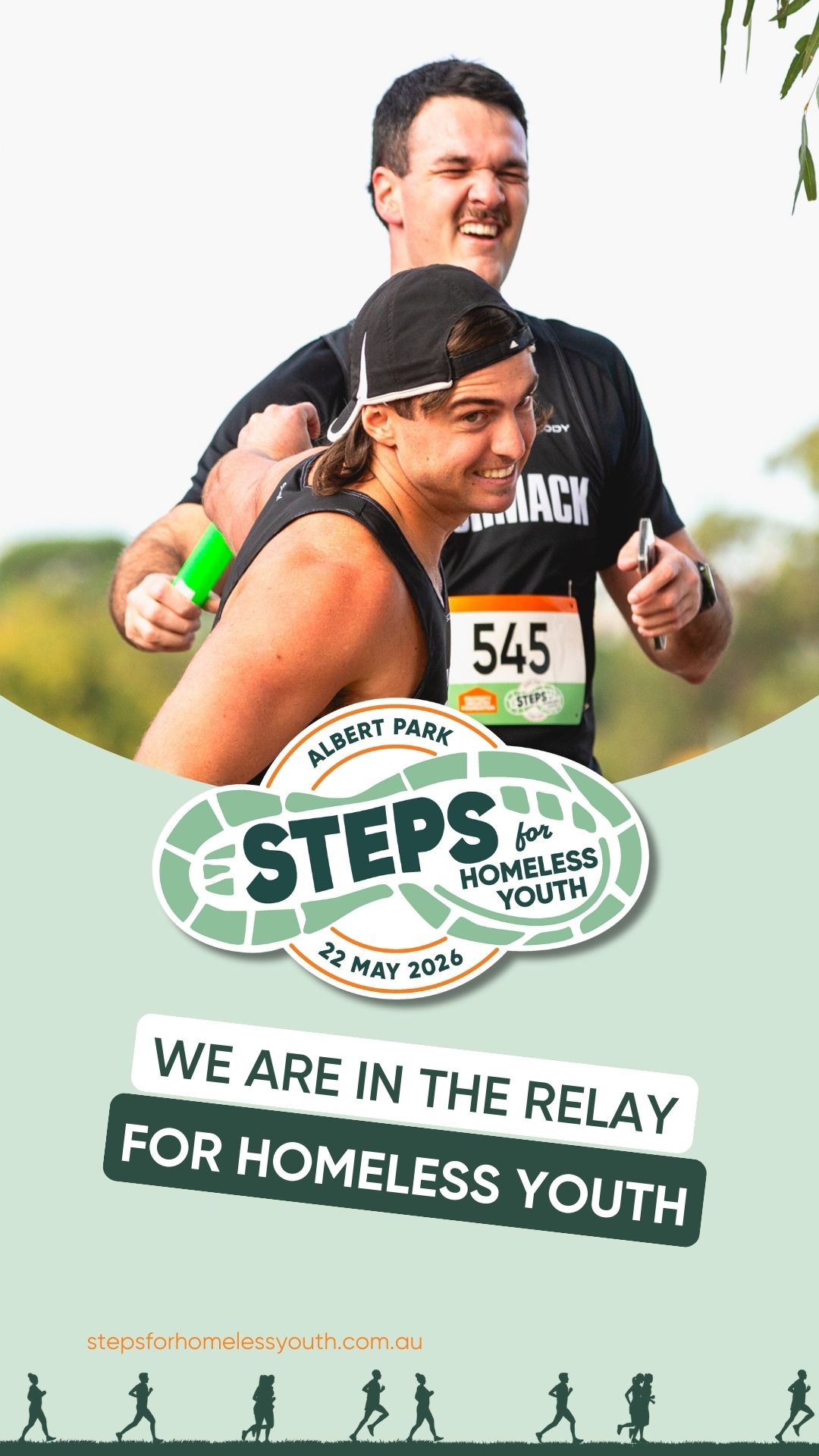 26 Steps - 1080x1920 We are in the relay
