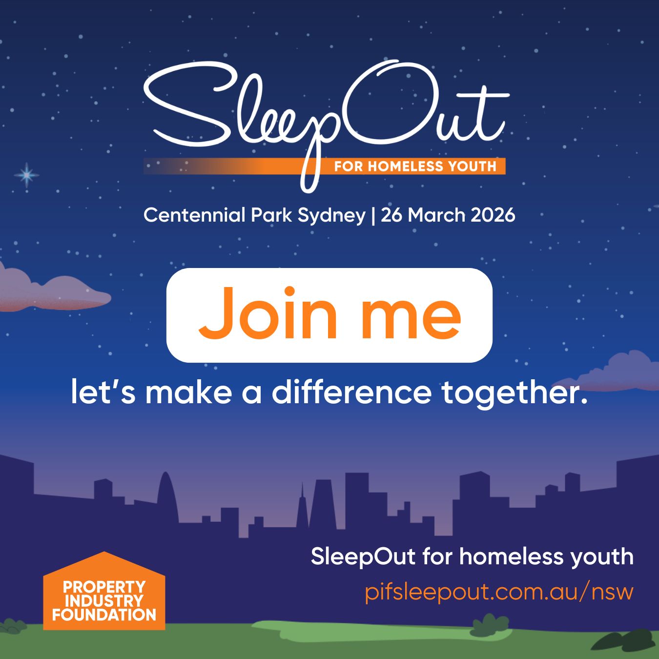 SleepOut - Individual social tile 2