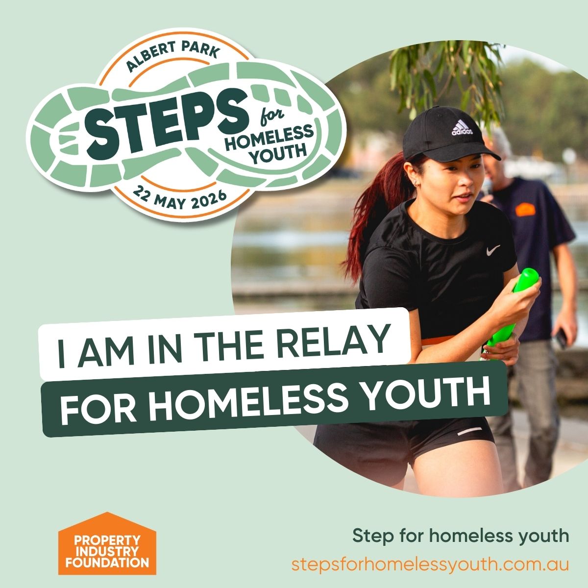 26 Steps - 1080x1080 I am in the relay