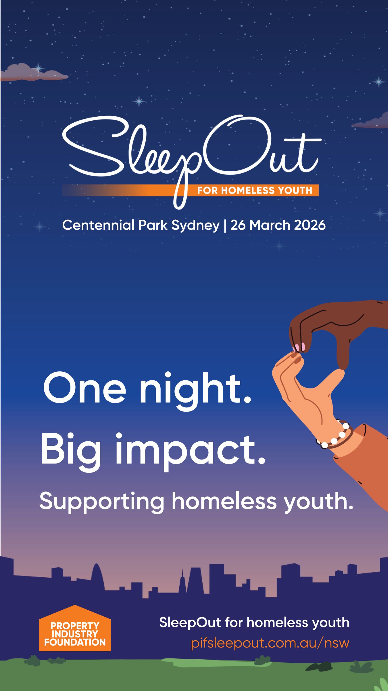 SleepOut - Story tile 1