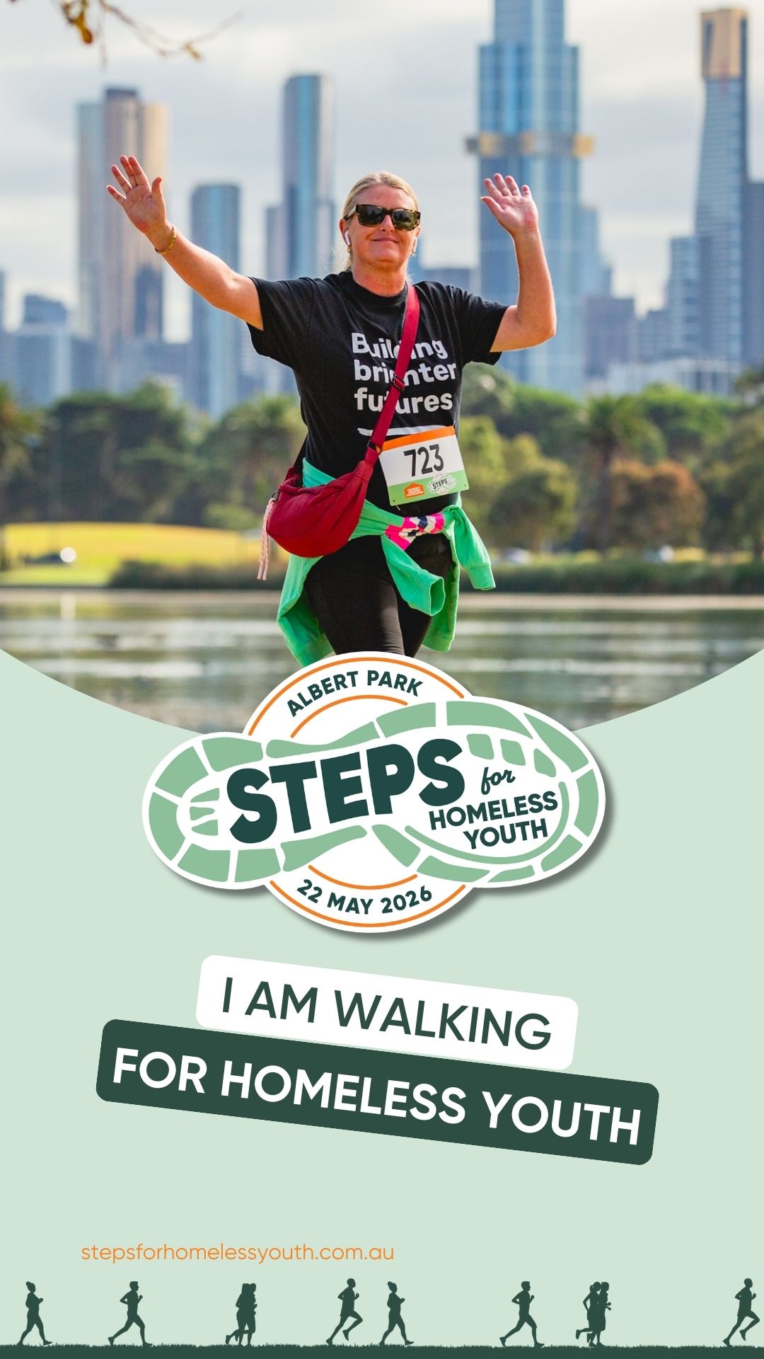 26 Steps - 1080x1920 I am walking