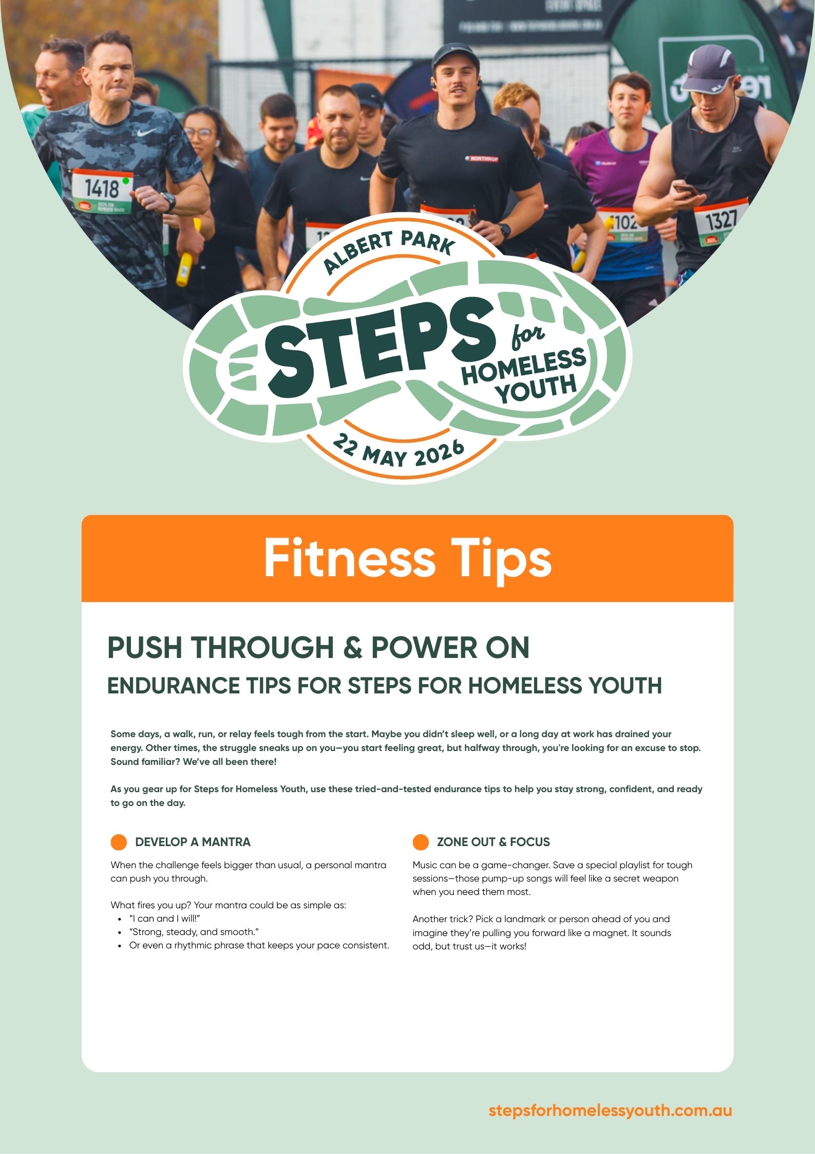 26 Steps - Fitness tips
